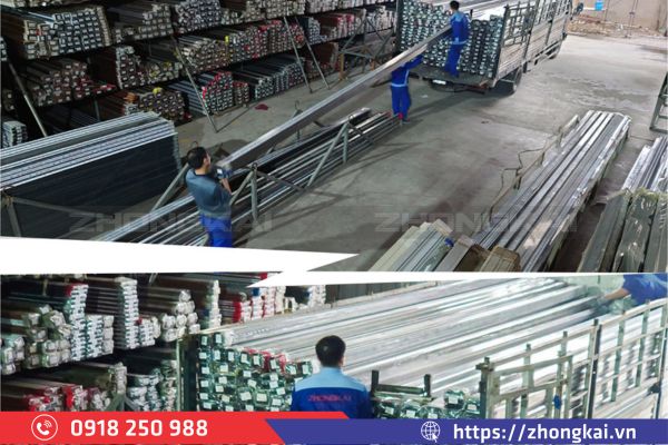 Bộ phận vận chuyển xếp hàng trước khi đến tay khách hàng