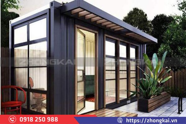 Cửa nhôm nhà tạm thời container