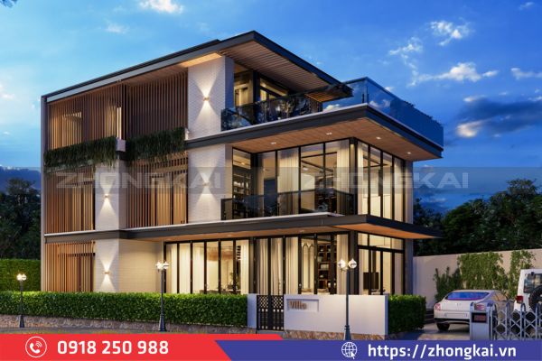 Công trình sử dụng cửa làm từ nhôm thanh định hình