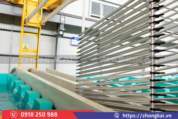 Dây chuyền anod hóa nhôm