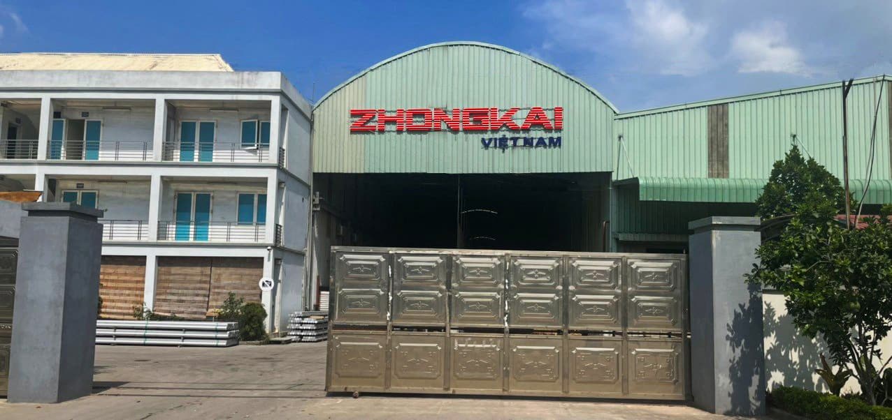 Nhà máy nhôm Zhongkai Việt Nam tại Hưng Yên