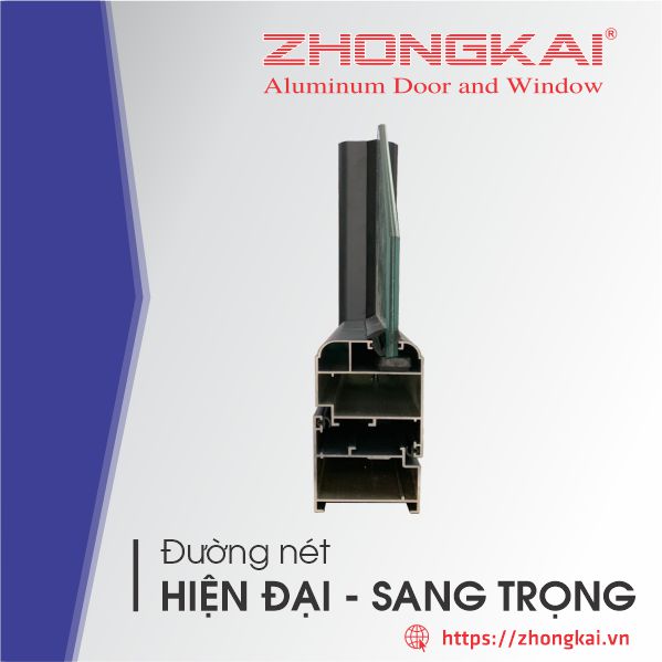 Zhongkai ra mắt thanh nhôm hệ bo55 cải tiến